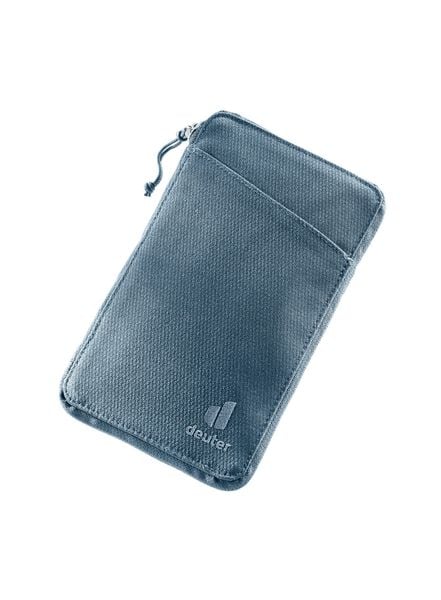 Portfel turystyczny Deuter Travel Wallet - atlantic. Brązowe portfele damskie Deuter, bez wzorów, z materiału. Za 152.79 zł.