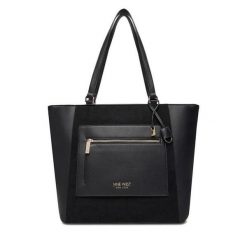 Torebka Nine West. Czarne torebki klasyczne damskie Nine West, bez wzorów, bez dodatków. Za 249.99 zł.