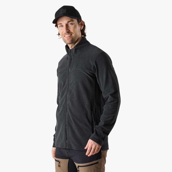 Bluza polarowa turystyka męska Swedemount Lofoten Fleece. Czarne bluzy bez kaptura męskie SWEDEMOUNT, m, z materiału. Za 179.99 zł.