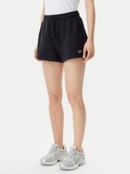 Tommy Jeans Szorty sportowe Script DW0DW20353 Czarny Regular Fit. Czarne spodenki sportowe damskie Tommy Jeans, l, z bawełny. Za 169.99 zł.