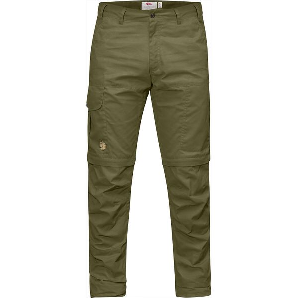 Spodnie turystyczne męskie Fjallraven Karl Pro Zip-off Trousers. Zielone szorty męskie Fjällräven, na lato, bez wzorów, z materiału, klasyczne. Za 901.99 zł.