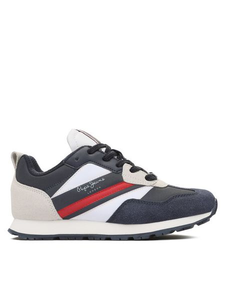 Pepe Jeans Sneakersy PBS30574 Granatowy. Niebieskie buty sportowe chłopięce Pepe Jeans, z jeansu, bez zapięcia. Za 219.99 zł.