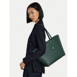 Torebka LAUREN RALPH LAUREN. Zielone torebki klasyczne damskie Lauren Ralph Lauren, bez wzorów, bez dodatków. Za 989.99 zł.