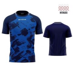 T-shirt Givova Sport Interlock 3XL Królewski Niebieski dla Mężczyzn. Niebieskie bluzki damskie Givova, m, bez wzorów, z poliesteru, bez kołnierzyka. Za 136.99 zł.