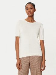 Weekend Max Mara Sweter Zibetto 2515361041 Écru Regular Fit. Swetry klasyczne damskie Weekend Max Mara, s, z bawełny, bez kołnierzyka. Za 439.99 zł.