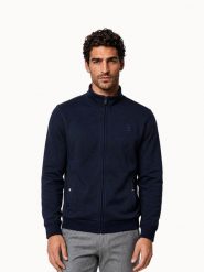 Kurtka z dresu Le Coq Sportif Essentiels T/T N°1. Niebieskie kurtki treningowe męskie Le Coq Sportif, l, bez wzorów, z dresówki, na fitness i siłownię. Za 517.50 zł.