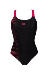 Strój kąpielowy damski jednoczęściowy sportowy na basen Arena Logo Swim Pro. Czarne stroje jednoczęściowe damskie Arena, m, bez wzorów. Za 171.98 zł.