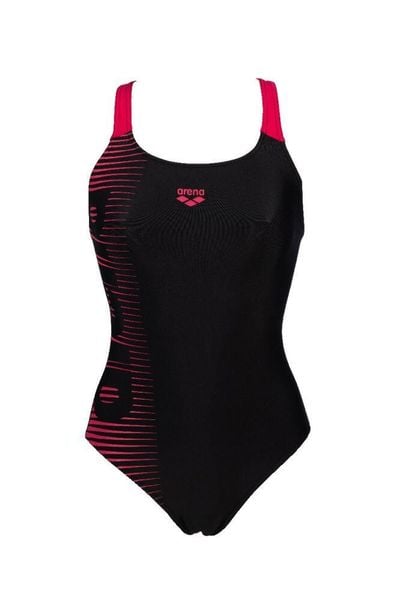 Strój kąpielowy damski jednoczęściowy sportowy na basen Arena Logo Swim Pro. Czarne stroje jednoczęściowe damskie Arena, m, bez wzorów. Za 171.98 zł.
