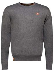 Geographical Norway Sweter w kolorze antracytowym rozmiar: S. Czarne swetry męskie Geographical Norway, s, bez wzorów, bez kołnierzyka. Za 74.63 zł.