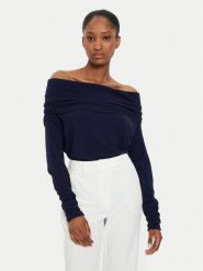 Kontatto Sweter 3M0113 Granatowy Regular Fit. Niebieskie swetry klasyczne damskie Kontatto, m, z syntetyku, bez kołnierzyka. Za 209.99 zł.
