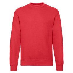 Męska Klasyczna Bluza Wkładana Przez Głowę. Brązowe bluzy bez kaptura męskie Fruit of the Loom, m. Za 74.99 zł.