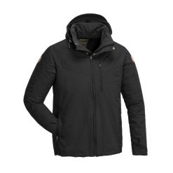 Kurtka męska Pinewood Finnveden Hybrid. Czarne kurtki męskie Pinewood, m, bez wzorów, sportowe, bez kaptura. Za 559.99 zł.