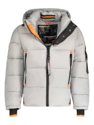 Geographical Norway Kurtka zimowa "Calix" w kolorze szarym rozmiar: 3XL. Szare kurtki męskie Geographical Norway, na zimę, xl, bez wzorów, bez kaptura. Za 261.67 zł.