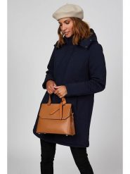 Le Comptoir du Manteau Płaszcz przejściowy w kolorze granatowym rozmiar: 34/36. Niebieskie płaszcze damskie Le Comptoir du Manteau, bez wzorów, klasyczne. Za 173.99 zł.