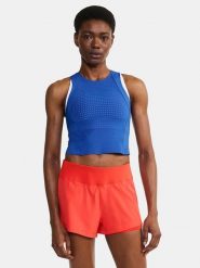 Craft Top sportowy "ADV Hit" w kolorze niebieskim rozmiar: XL. Niebieskie topy damskie Craft, s, bez wzorów, z materiału, bez kołnierzyka. Za 104.99 zł.