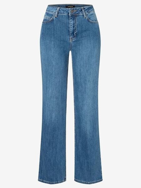 More & More Dżinsy - Comfort fit - w kolorze niebieskim rozmiar: 38. Niebieskie jeansy damskie MORE & MORE, z podwyższonym stanem. Za 187.96 zł.
