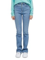 Lee Dżinsy - Bootcut fit - w kolorze błękitnym rozmiar: W31/L33. Niebieskie jeansy damskie Lee. Za 143.56 zł.