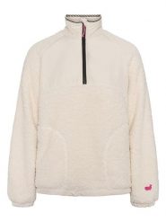 KARI TRAA Bluza polarowa "Olivia" w kolorze białym rozmiar: L. Białe bluzy bez kaptura damskie Kari Traa, l, z polaru. Za 282.99 zł.