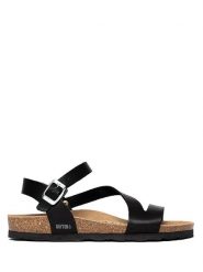 BAYTON Sandały "Vigo" w kolorze czarnym rozmiar: 36. Czarne sandały damskie Bayton, bez wzorów, bez obcasa. Za 168.45 zł.