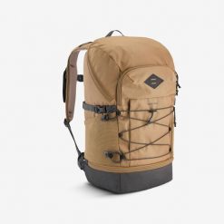 Plecak turystyczny Quechua Arpenaz NH500 30 litrów. Brązowe plecaki damskie QUECHUA, bez wzorów. Za 149.99 zł.