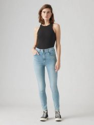 Levi's Dżinsy - Skinny fit - w kolorze błękitnym rozmiar: W31/L28. Niebieskie jeansy damskie Levi's, z podwyższonym stanem. Za 144.58 zł.