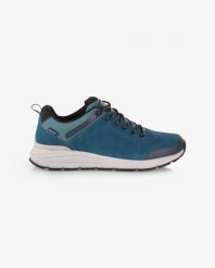 Buty trekkingowe Kilpi Merapi Wp-U. Niebieskie buty trekkingowe męskie Kilpi, z materiału, bez zapięcia, trekkingowe. Za 318.77 zł.