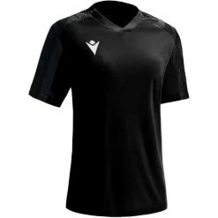 Damska Koszulka Macron Bellatrix. Czarne t-shirty damskie Macron, xl, bez wzorów, z poliesteru, bez kołnierzyka. Za 163.50 zł.
