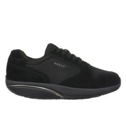 Buty do chodzenia MBT MBT-1997 Classic II. Czarne buty trekkingowe męskie MBT, z gumy, bez zapięcia, trekkingowe. Za 614.50 zł.