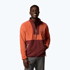Bluza męska Columbia Sequoia Grove FZ Fleece Tuscan?Spice. Brązowe bluzy bez kaptura męskie Columbia, m. Za 219.99 zł.