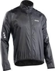 Kurtka rowerowa od wiatru i deszczu NORTHWAVE Vortex 2 DWR. Czarne kurtki treningowe męskie Northwave, m, bez wzorów, z materiału, rowerowe. Za 209.99 zł.