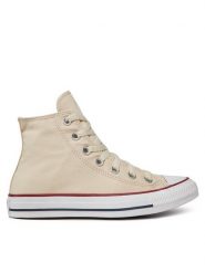 Converse Trampki Chuck Taylor All Star Hi 159484C Beżowy. Brązowe trampki i tenisówki damskie Converse, bez wzorów, z materiału. Za 219.99 zł.