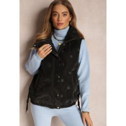 Czarna Kamizelka Arash. Czarne kamizelki damskie Renee, l, z tkaniny. Za 129.99 zł.