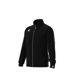 Kurtka z dresu Arena Panel Poly. Czarne kurtki damskie Arena, m, bez wzorów, z dresówki, bez kaptura. Za 298.50 zł.