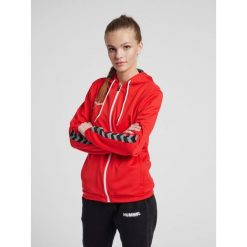 Bluza do piłki nożnej damska Hummel zip hml AUTHENTIC Poly. Czerwone bluzy z kapturem damskie HUMMEL, xs. W wyprzedaży za 169.50 zł.