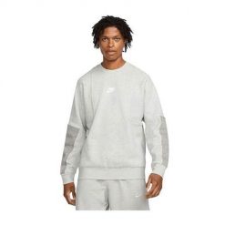 Bluza sportowa męska Nike Air Brushedback. Szare bluzy bez kaptura męskie Nike, bez wzorów, sportowe, bez kołnierzyka, bez ramiączek. Za 399.99 zł.