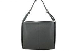 Shopperka skórzana BARBERINI'S 915-28. Szare shopper bag damskie Barberinis, bez wzorów, ze skóry, na ramię, duże, bez dodatków. Za 271.99 zł.