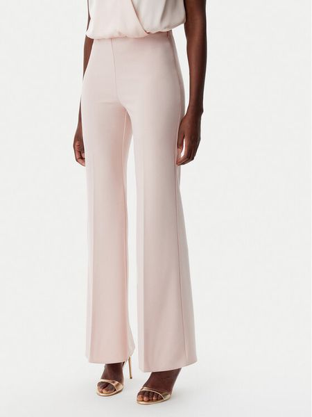 Rinascimento Spodnie materiałowe CFC0122831003 Różowy Regular Fit. Czerwone spodnie materiałowe damskie RINASCIMENTO, bez wzorów, z materiału. Za 199.99 zł.