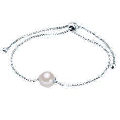 Valero Pearls Srebrna bransoleta srebro wysokiej próby Perła hodowlana słodkowodna żółte złoto Bransoletki 1 ct Damski. Szare bransoletki damskie Valero Pearls, srebrne. Za 349.99 zł.