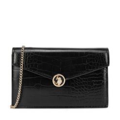 Torebka U.S. Polo Assn. Czarne torebki klasyczne damskie U.S. Polo Assn., bez wzorów, bez dodatków. Za 131.99 zł.