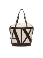 Armani Exchange Torebka XW002607 AF22635 M6262 Beżowy. Brązowe torebki klasyczne damskie Armani Exchange, bez wzorów, z materiału, bez dodatków. Za 759.99 zł.