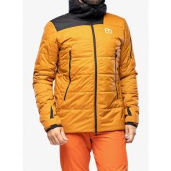 Kurtka narciarska męska Ortovox Swisswool Zinal Jacket. Brązowe kurtki męskie ORTOVOX, na zimę, m, bez wzorów, sportowe, bez kaptura. Za 1,320.99 zł.