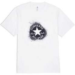 Koszulka Converse Spray Paint Tee, Dla obu płci. Białe t-shirty damskie Converse, xl, bez wzorów, z bawełny, bez kołnierzyka. Za 290.00 zł.