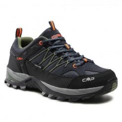 Buty trekkingowe męskie CMP Rigel Low Wp. Brązowe buty trekkingowe męskie CMP, bez zapięcia, trekkingowe. Za 529.99 zł.