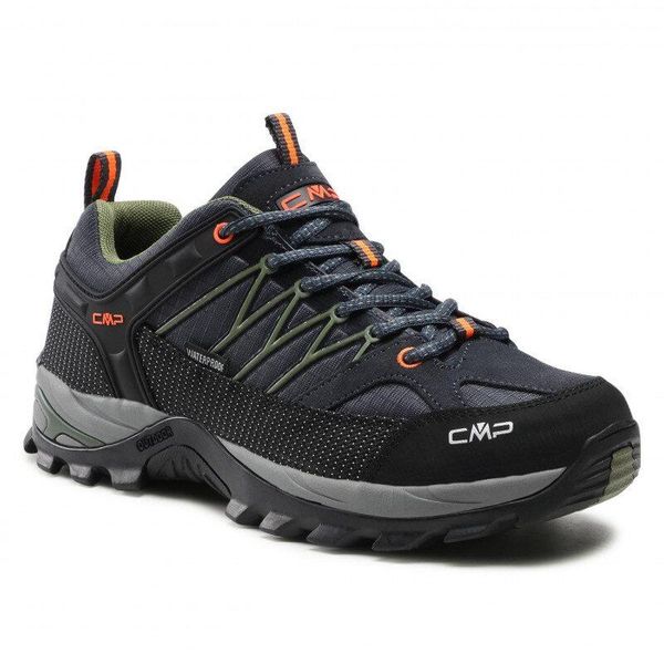 Buty trekkingowe męskie CMP Rigel Low Wp. Brązowe buty trekkingowe męskie CMP, bez zapięcia, trekkingowe. Za 399.99 zł.