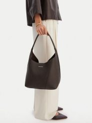 GINO ROSSI Torebka EO-LA321-1072 Brązowy. Brązowe torebki klasyczne damskie Gino Rossi, bez wzorów, ze skóry, bez dodatków. Za 469.99 zł.