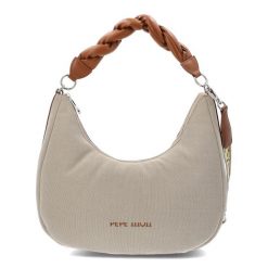 Brązowa Elegancka Torebka Damska Pepe Moll. Brązowe torebki klasyczne damskie Pepe Moll, bez wzorów, bez dodatków. Za 359.00 zł.