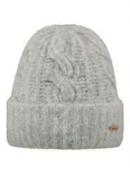 Barts Czapka "Rubyfrost" w kolorze szarym rozmiar: onesize. Szare czapki zimowe damskie Barts, ze splotem. Za 116.89 zł.