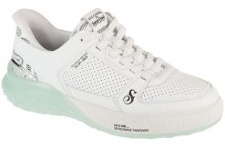 Buty sportowe Sneakersy męskie, Slip-Ins: Snoop Sizzle Toke. Białe buty sportowe na co dzień męskie Skechers, z materiału, bez zapięcia, trekkingowe. Za 379.99 zł.