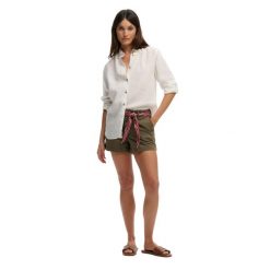 Damskie szorty chino Superdry. Zielone szorty damskie Superdry., bez wzorów, eleganckie. Za 270.10 zł.