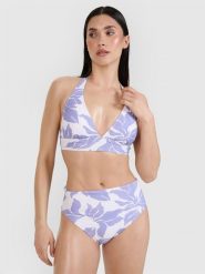 4F Góra od bikini damska - fioletowa L. Fioletowe bikini damskie 4f, bez wzorów. W wyprzedaży za 49.99 zł.